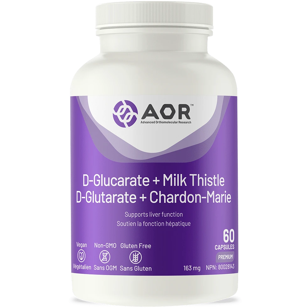 AOR D-Glucarate + Milk Thistle