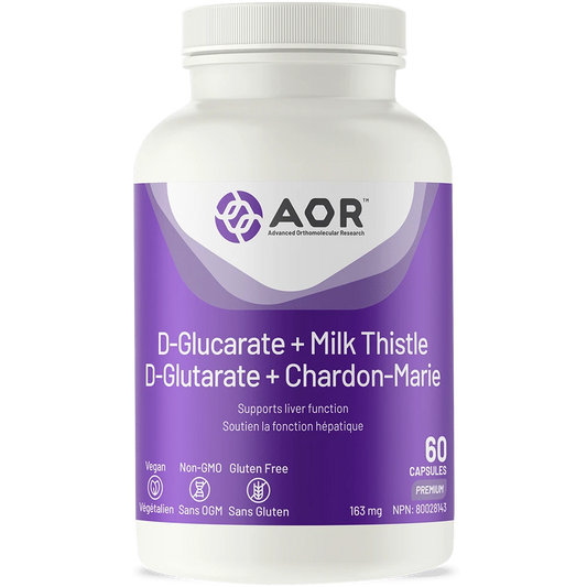 AOR D-Glucarate + Milk Thistle