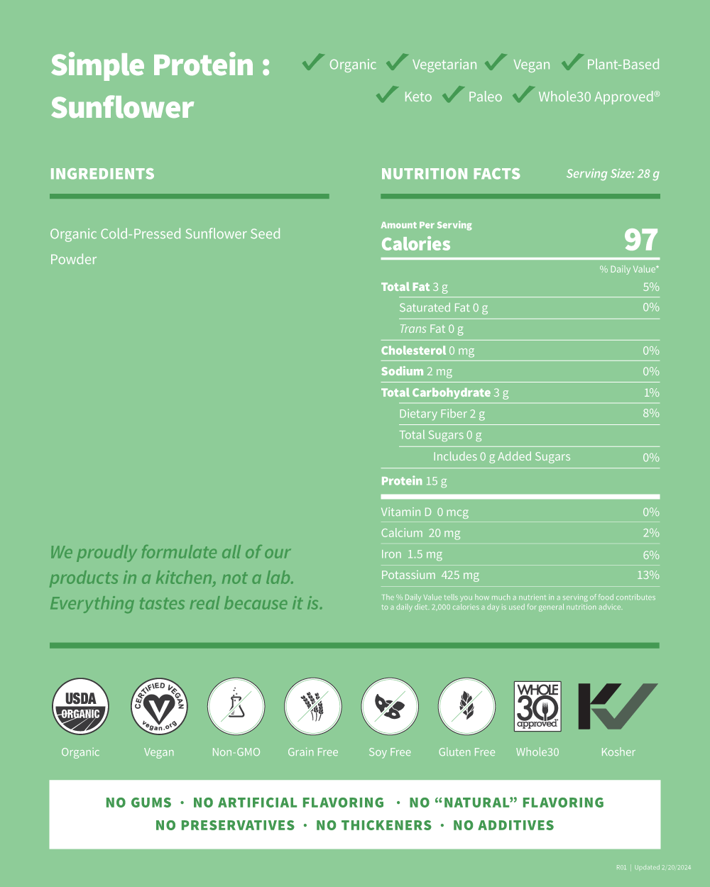 Sunflower Seed Protein