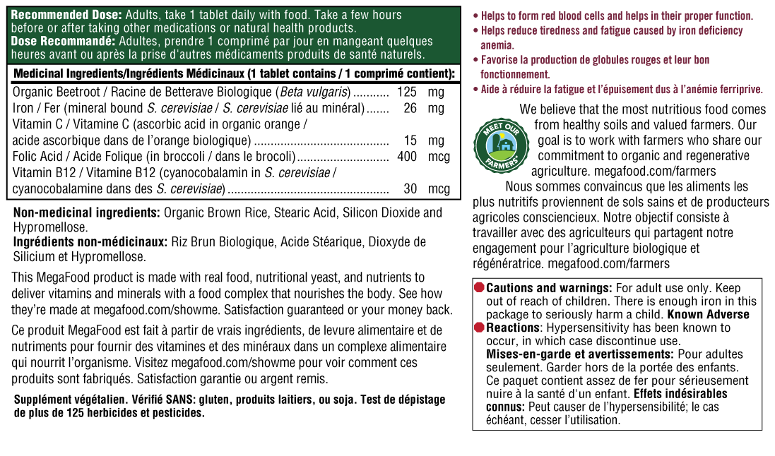 MegaFood Blood Builder
