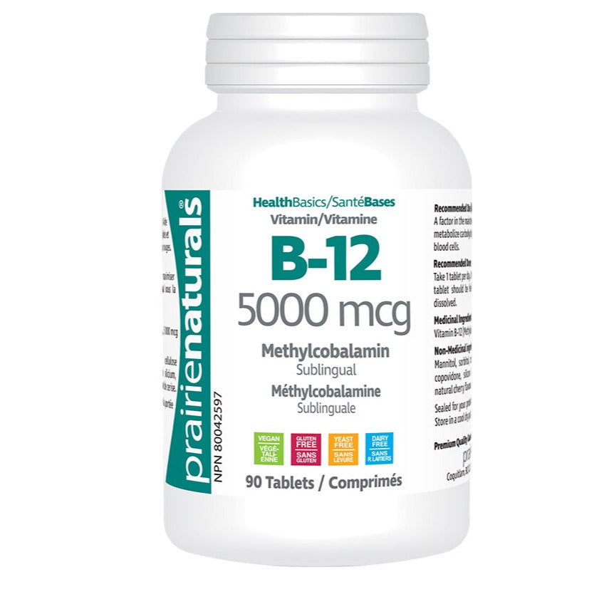 Prairie Naturals Sublingual Vitamin B12