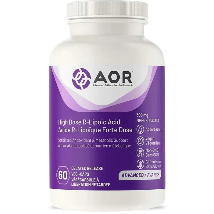 AOR High Dose R-Lipoic Acid