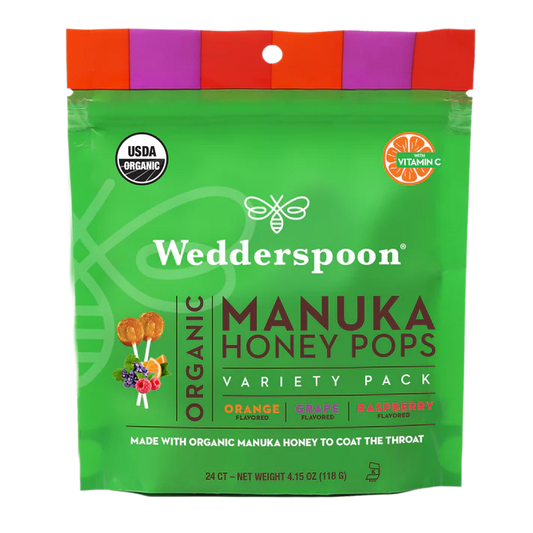 Wedderspoon Manuka Honey Pops