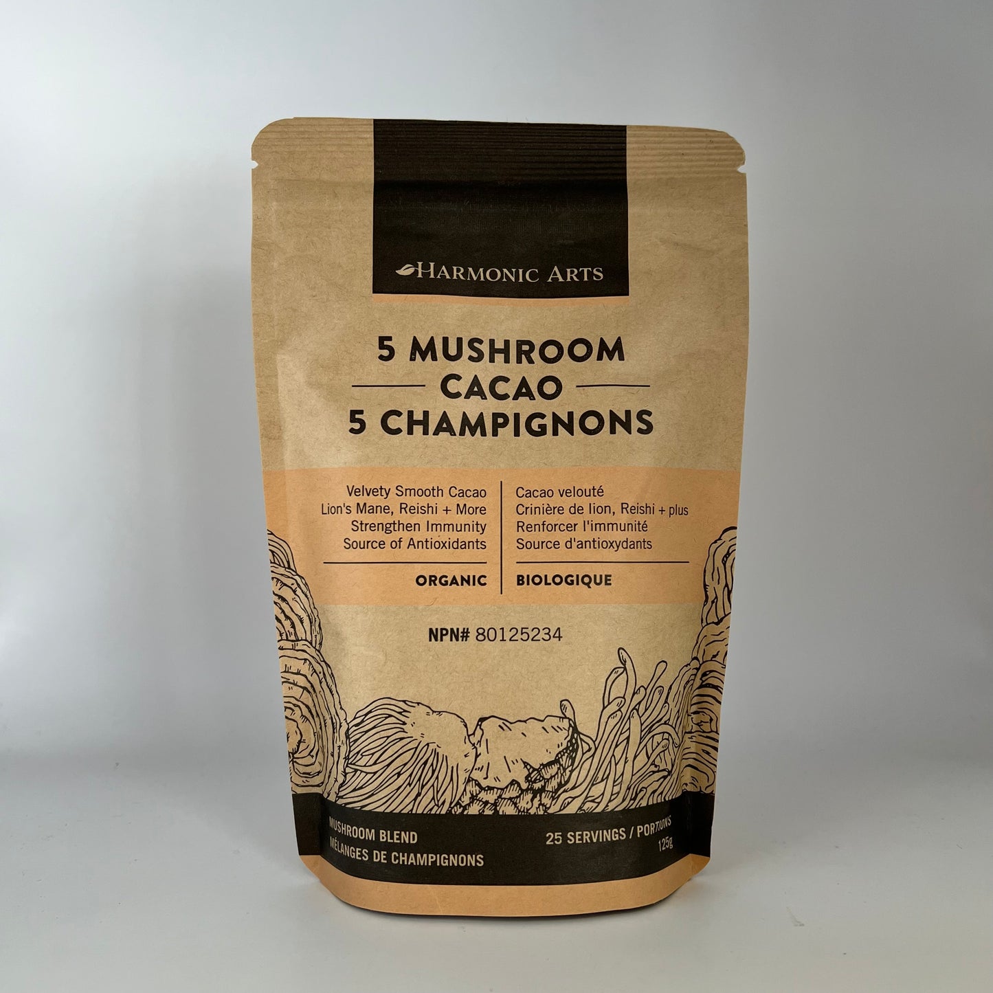 5 Mushroom Cacao Latte