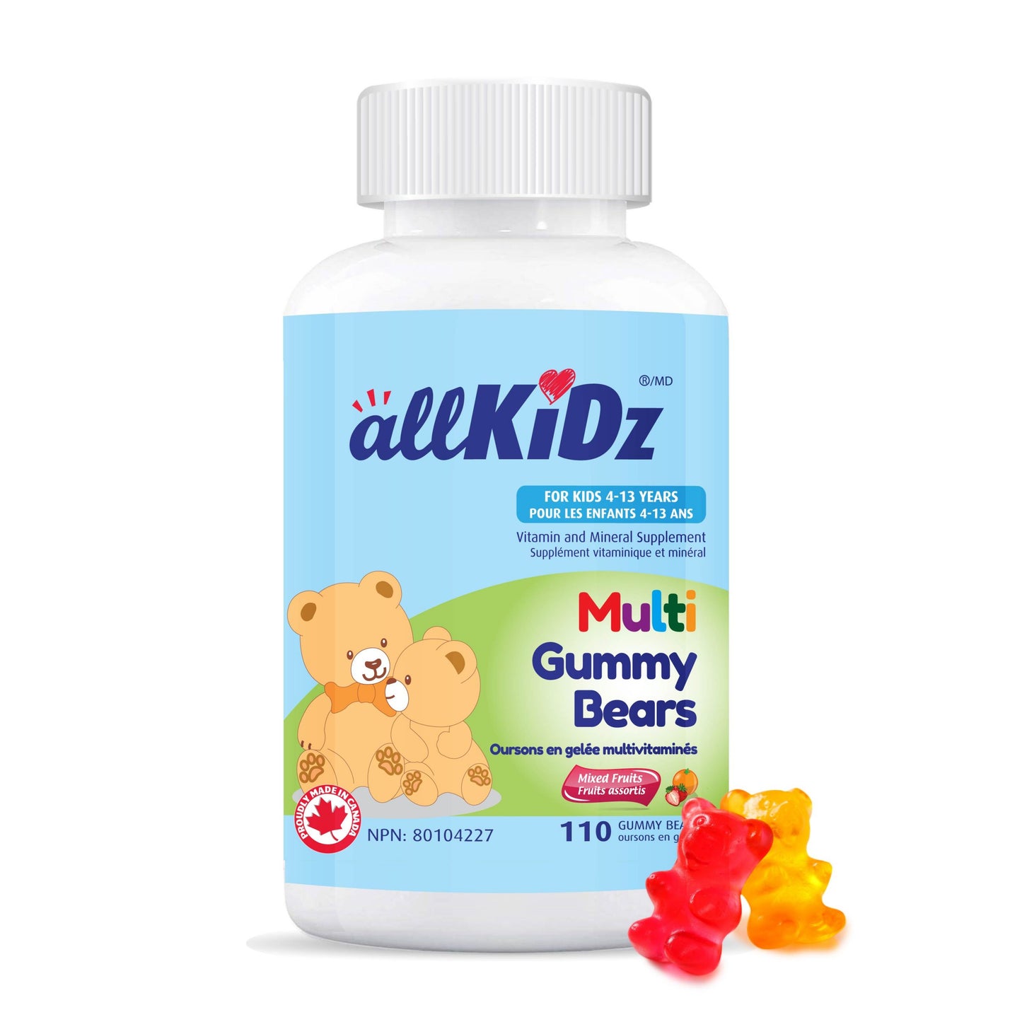 allKiDz Multi Gummy Bears