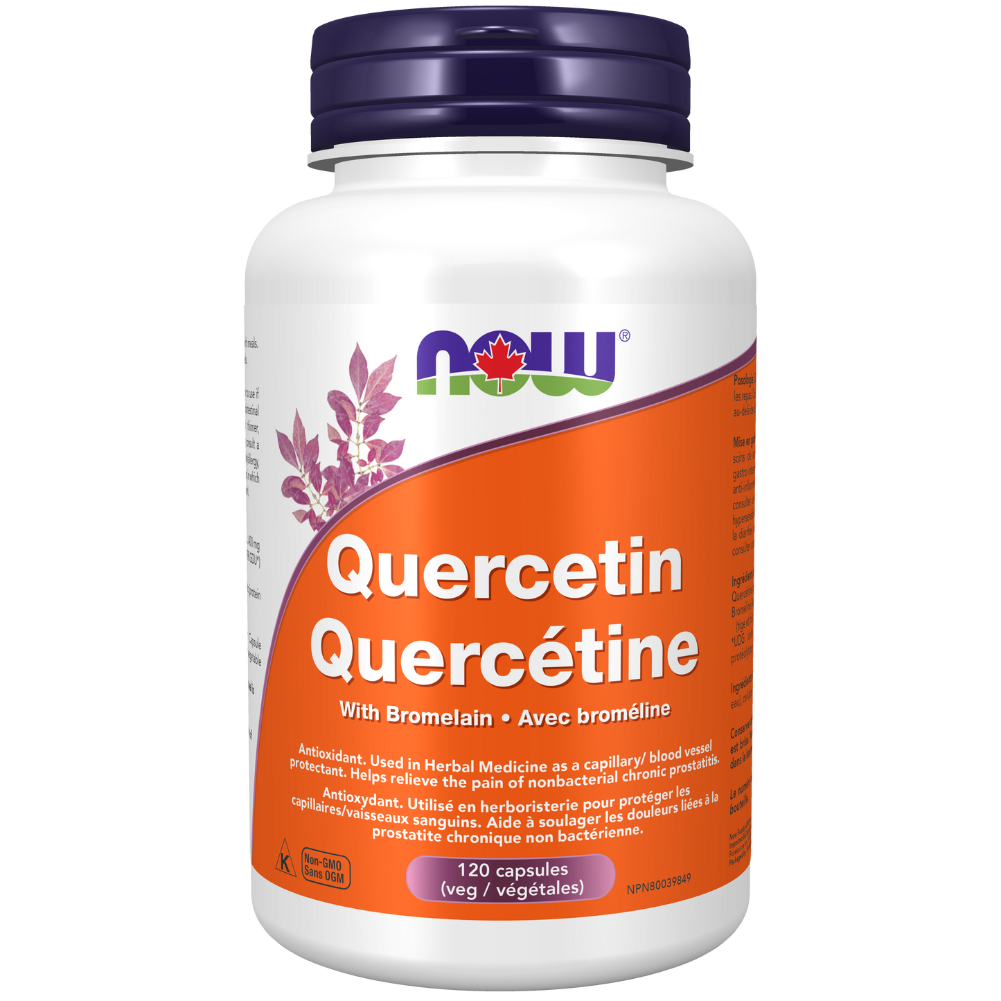 NOW Quercetin with Bromelain