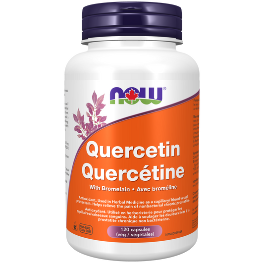 NOW Quercetin with Bromelain