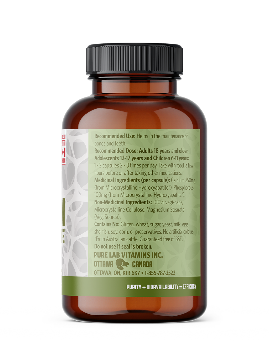 Pure Labs Calcium Hydroxyapatite