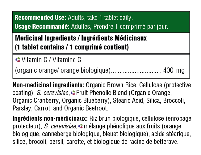 MegaFood Ultra C-400 RCP Approved