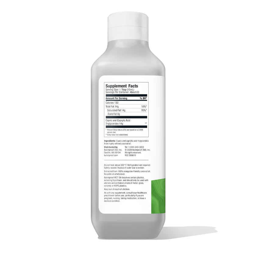 Bulletproof XCT MCT Oil