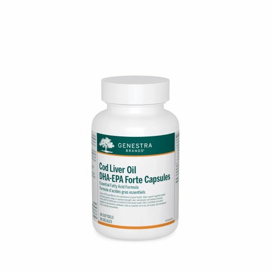 Cod Liver Oil Capsules Genestra RCP Approved