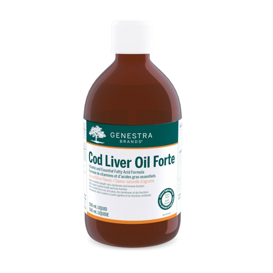Cod Liver Oil Liquid Genestra RCP Approved