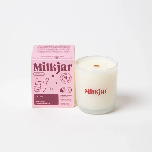 Milk Jar Dandy Candle