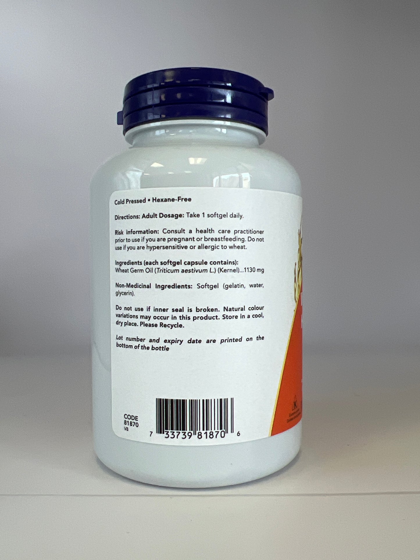 Wheat Germ Oil 1130mg