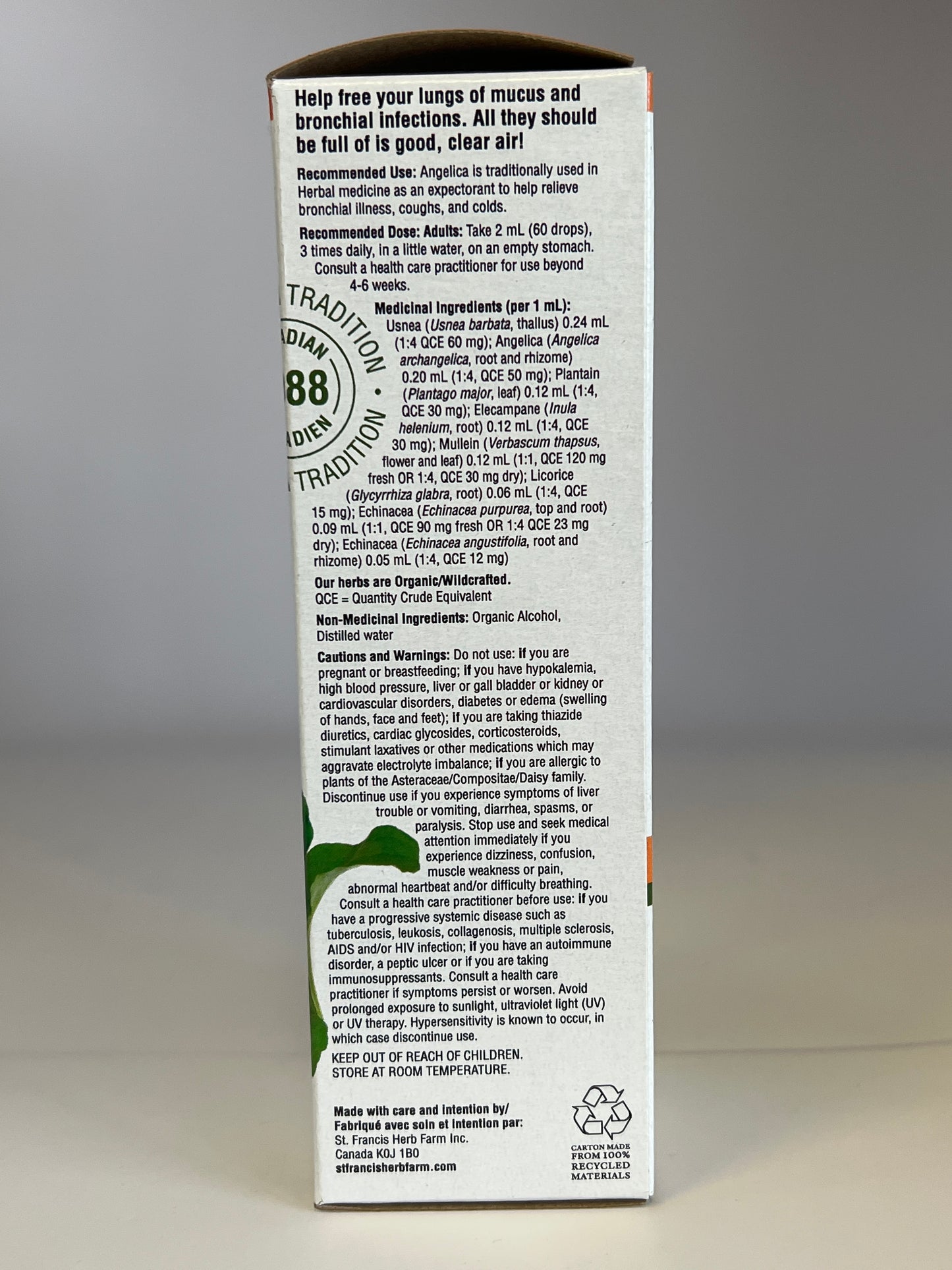 St. Francis Respirafect Tincture 100ml