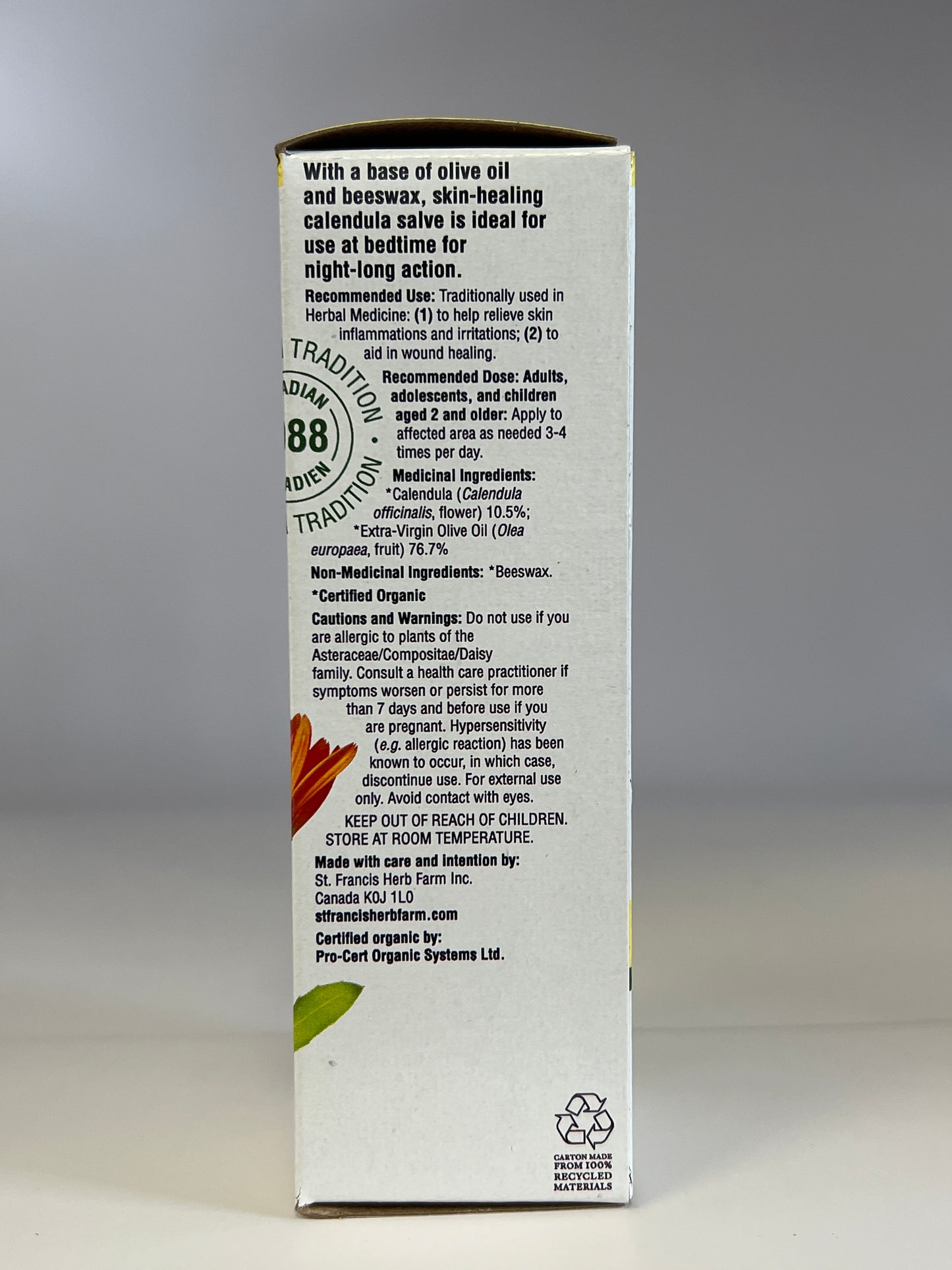 St. Francis Calendula Salve