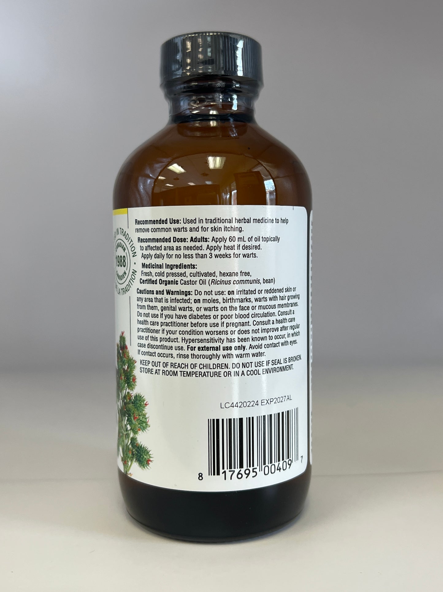 St. Francis Castor Oil