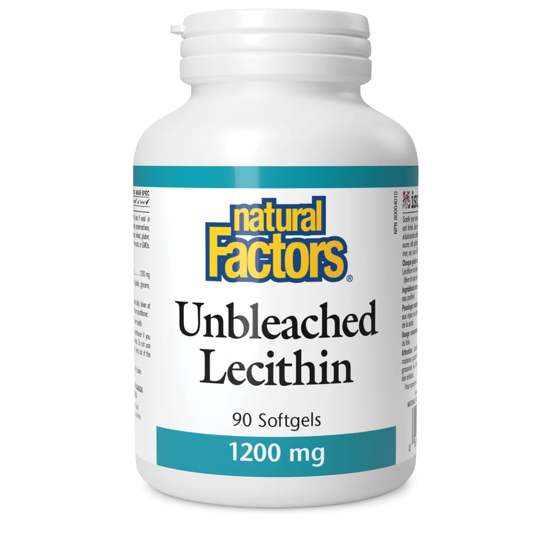 Natural Factors Unbleached Lecithin