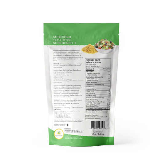 Nutritional Yeast Organic 125g Bag