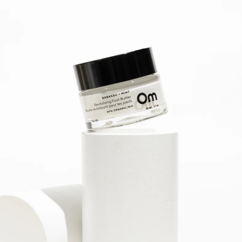 OM Babassu + Mint Revitalizing Foot Butter