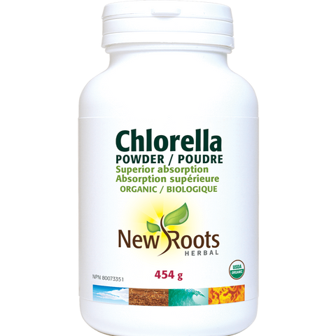 New Roots Chlorella Powder 454g