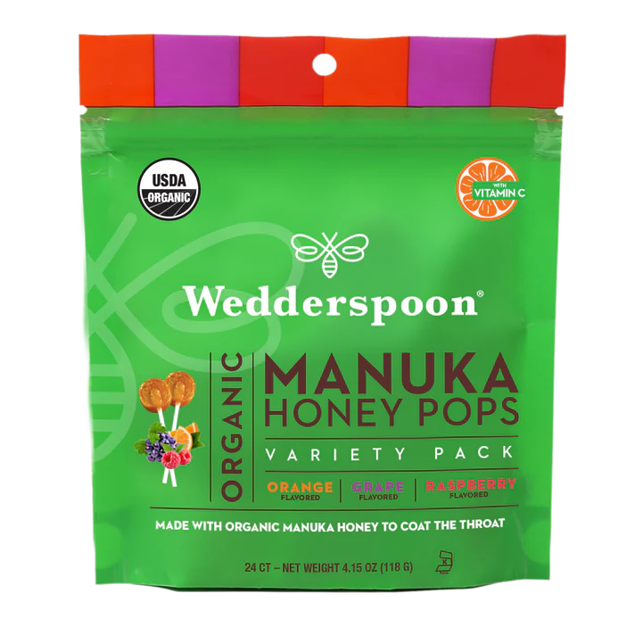 Wedderspoon Manuka Honey Pops