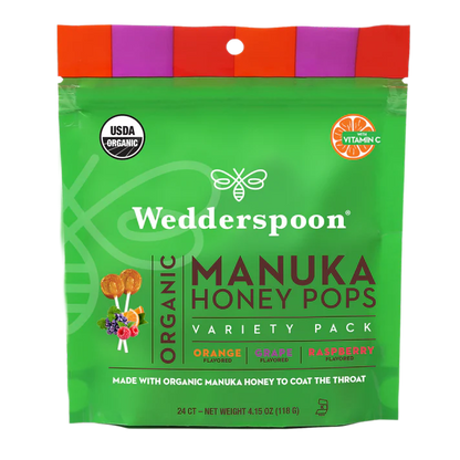 Wedderspoon Manuka Honey Pops