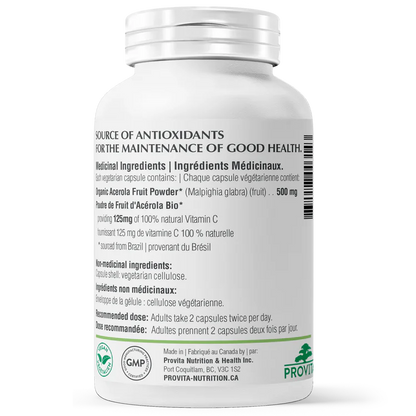 Acerola Cherry Capsules 500mg