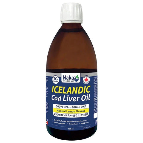 Naka Icelandic Cod Liver Oil