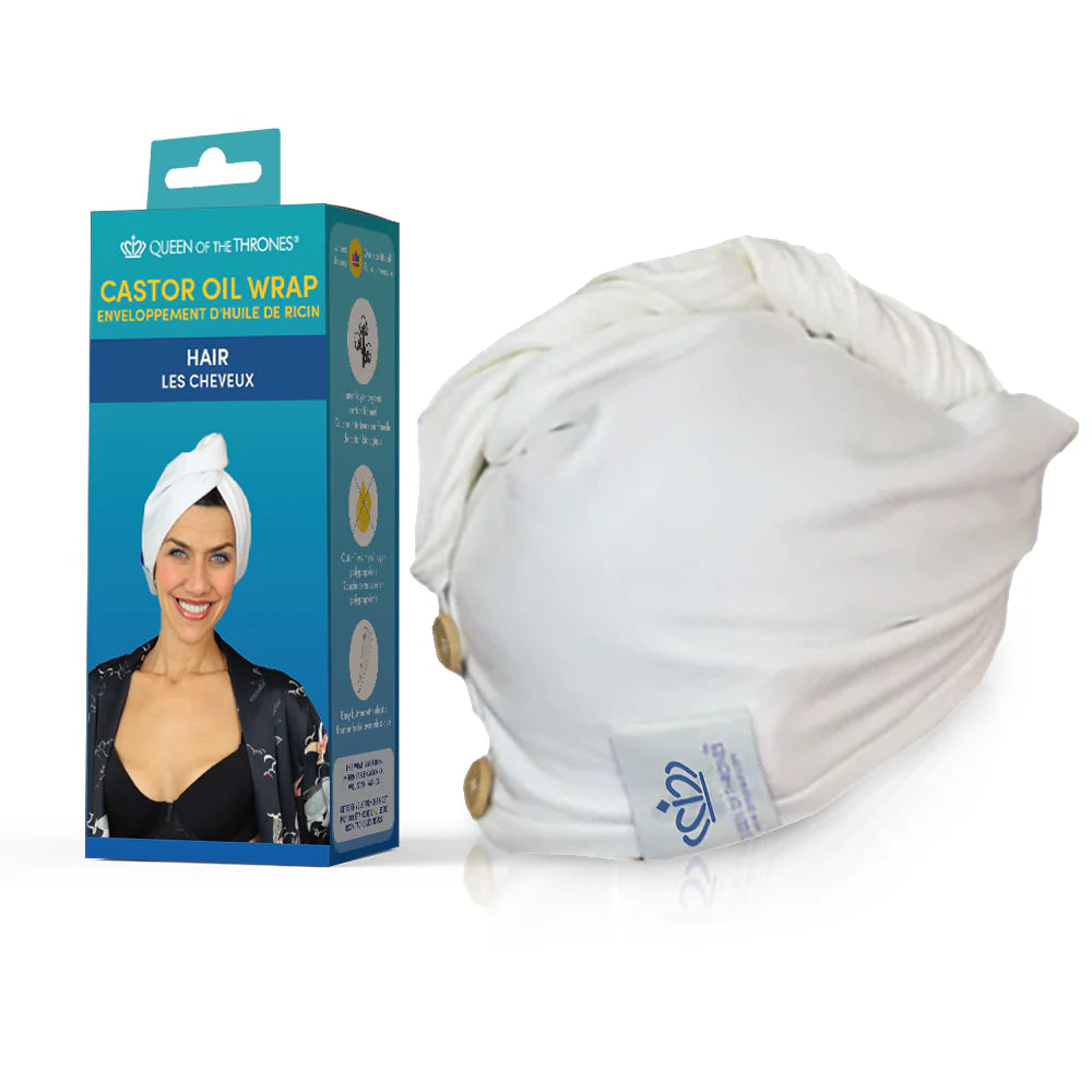 Castor Oil Hair Wrap