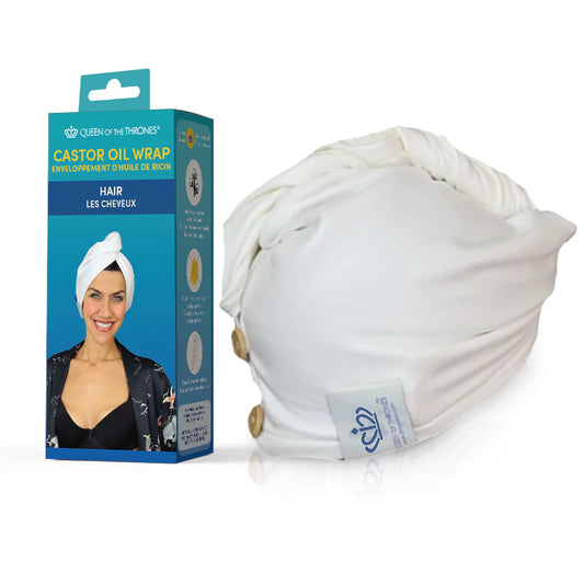 Castor Oil Hair Wrap
