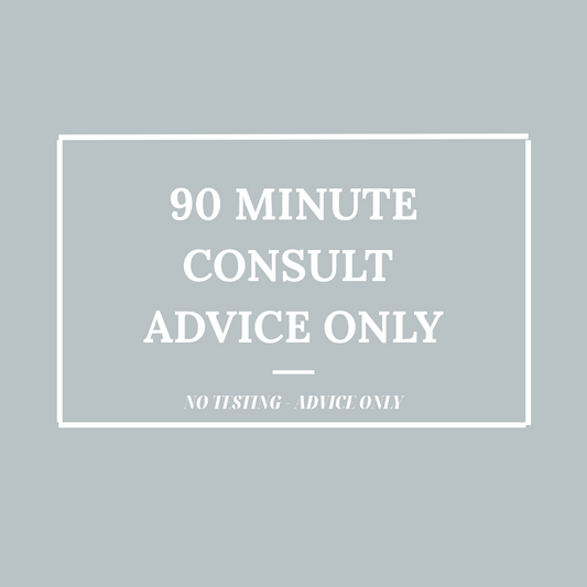 90 Min. Consultation Advice Only