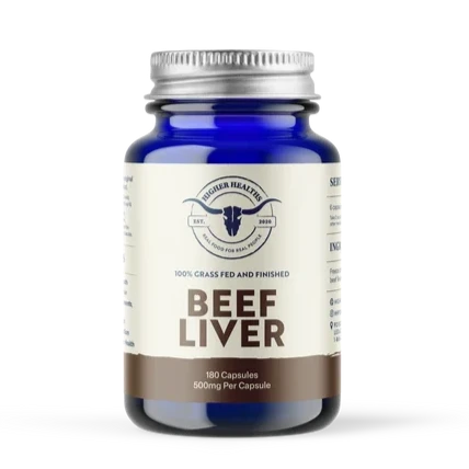 Beef Liver 180 Caps RCP Approved