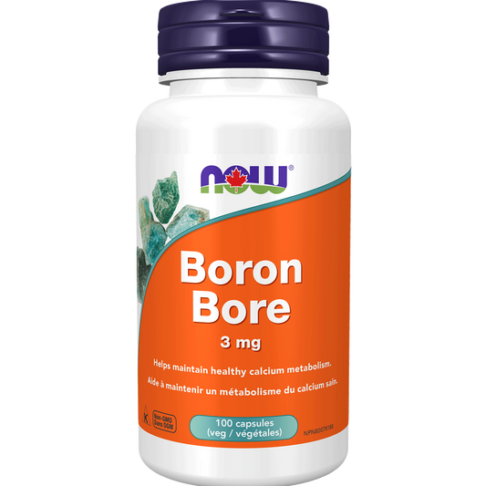 NOW Boron 3mg RCP Approved