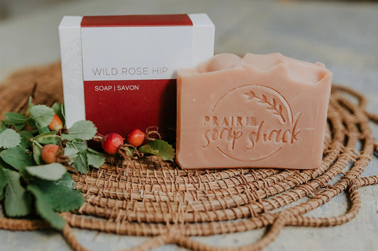 Prairie Soap Shack Wild Rose Hip Soap