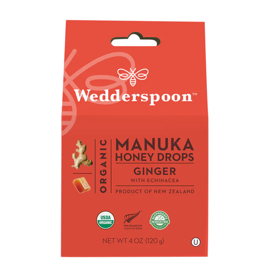 Manuka Honey Drops Ginger with Echinacea