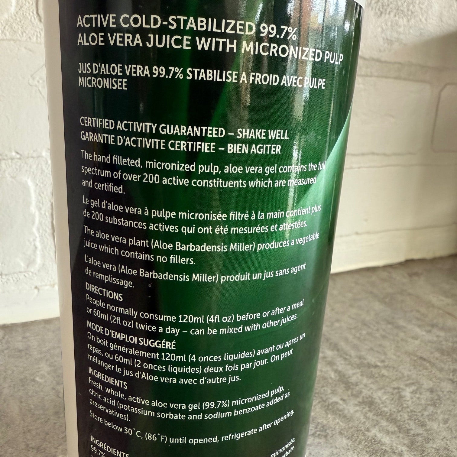 Pro-Ma Aloe Vera Juice  Healthfitters