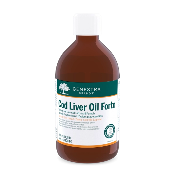 Cod Liver Oil Liquid Genestra RCP Approved