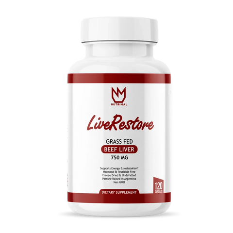 Beef Liver Capsules 750mg RCP Approved