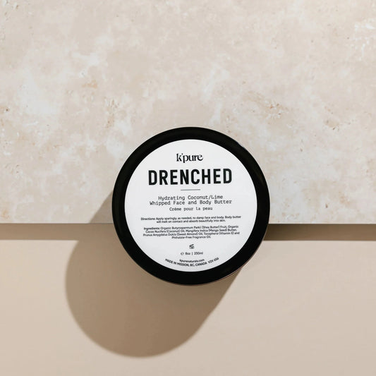 K'Pure Drenched | Whipped Face & Body Butter Coconut Lime