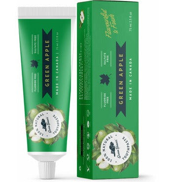 Green Beaver Green Apple Natural Toothpaste 75ml
