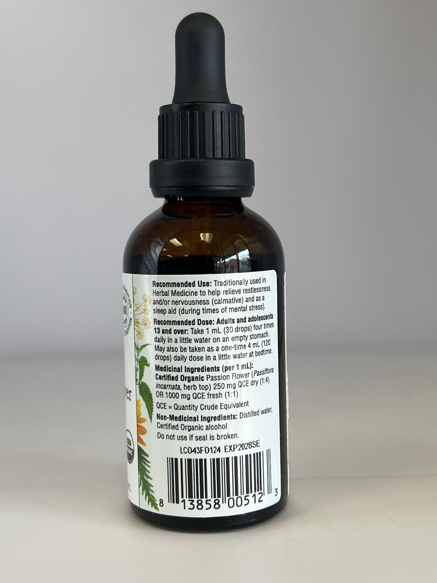 St. Francis Passion Flower Tincture