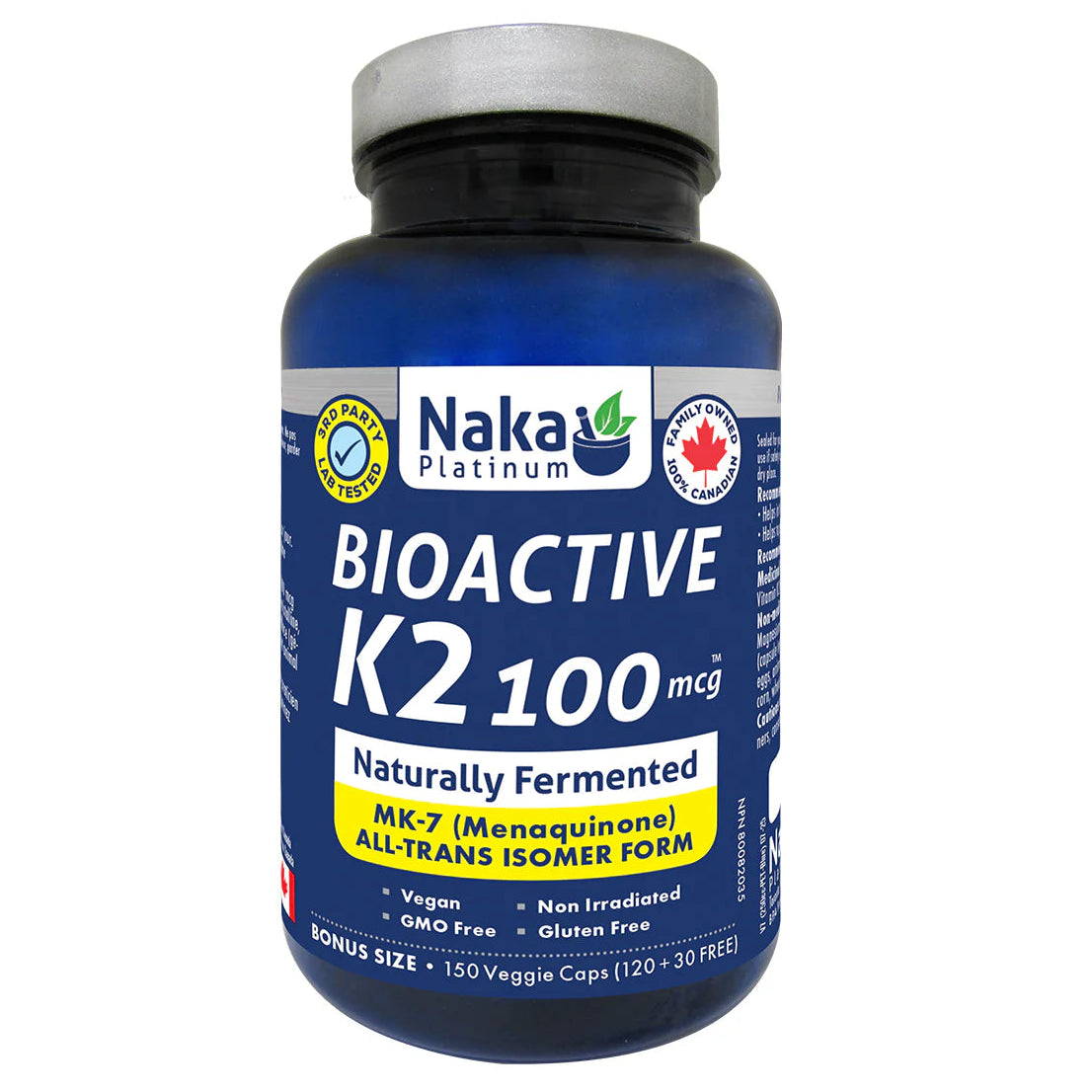 Vitamin K2 MK-7 150 Caps