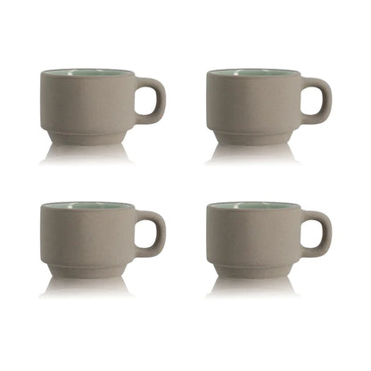 OGO Set of 4 OUTO Stoneware Cups