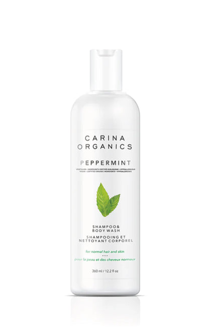 Carina Peppermint Shampoo And Body Wash