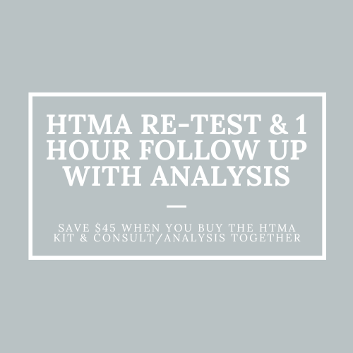 HTMA Re-Test & 1 Hour Follow Up With Analysis