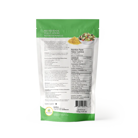 Nutritional Yeast Organic 125g Bag RCP Approved
