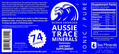 Aussie Trace Minerals Drops RCP Approved